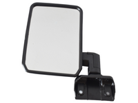 Left & Right Manual Door Mirrors for 70 / 75 / 78 Series Toyota Landcruiser Ute - Black-Spoilers and Bodykits Australia