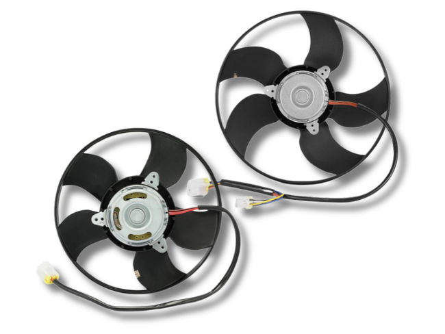 Left & Right Radiator Cooling Fans for VY Holden Commodore / Calais / Monaro V2 / Caprice WH / WK-Spoilers and Bodykits Australia