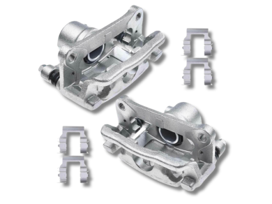 Left & Right Rear Brake Calipers with Bracket for Mitsubishi Pajero NG / NH / NJ / NK - Spoilers and Bodykits Australia