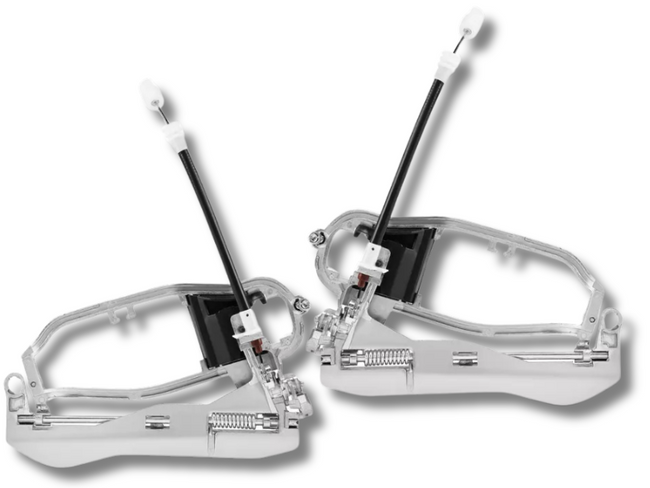 Left & Right Rear Outside Door Handle Carriers for BMW X5 E53 (2000 - 2006)-Spoilers and Bodykits Australia