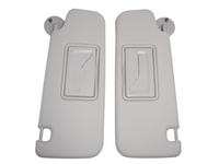 Left & Right Side Sun Visors for Holden Barina TM - Grey (2011 - 2018)-Spoilers and Bodykits Australia