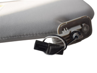 Left & Right Side Sun Visors for Mazda CX-9 - Grey (2010 - 2015)-Spoilers and Bodykits Australia