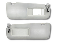 Left & Right Side Sun Visors for Mazda CX-9 - Grey (2010 - 2015)-Spoilers and Bodykits Australia