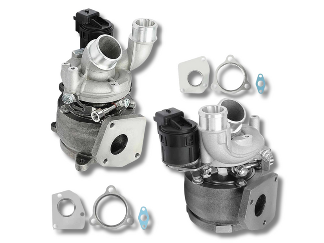 Left & Right Turbochargers for Land Rover Range Rover L320 / L322 3.6L - BV39 Turbo-Spoilers and Bodykits Australia
