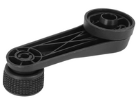 Left & Right Window Winder Handles for Volkswagen T4 Transporter - Black (1995 - 2003)-Spoilers and Bodykits Australia