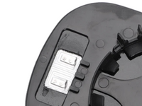 Left Side Door Mirror Glass for Nissan Micra (2002 - 2010)-Spoilers and Bodykits Australia