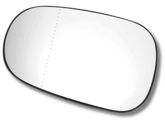 Left Side Door Mirror Glass for Nissan Micra (2002 - 2010)-Spoilers and Bodykits Australia