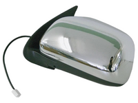 Left Side Electric Door Mirror for Toyota Hilux - Chrome (2005 - 2011)-Spoilers and Bodykits Australia