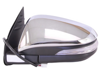 Left Side Electric Door Mirror with Auto Folding & Indicator for Toyota Hilux SR / SR5 - Chrome (2015 Onwards)-Spoilers and Bodykits Australia