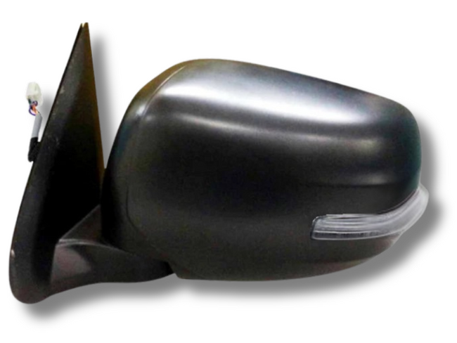Left Side Electric Door Mirror with Indicator & Auto Fold for MQ Mitsubishi Triton - Black (2015 - 2019)-Spoilers and Bodykits Australia