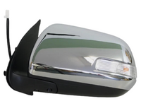 Left Side Electric Door Mirror with Indicator for Toyota Hilux SR5 - Chrome (07/2011 - 09/2015)-Spoilers and Bodykits Australia