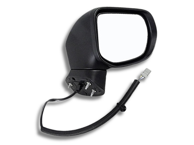 Left Side Electric Door Mirror without Indicator for Honda Civic Sedan - Black (2006 - 2012)-Spoilers and Bodykits Australia