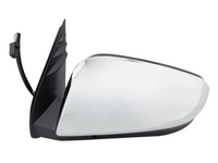 Left Side Electric Door Mirror without Indicator for Toyota Hilux SR / SR5 - Chrome (2015 - 2019)-Spoilers and Bodykits Australia