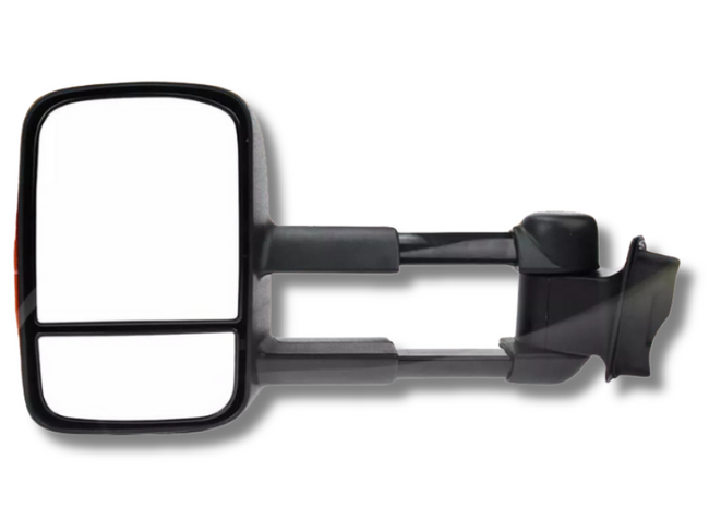 Left Side Extendable Mirror with Indicator for Land Rover Discovery 3 & 4 - Electric Mirror - Chrome-Spoilers and Bodykits Australia