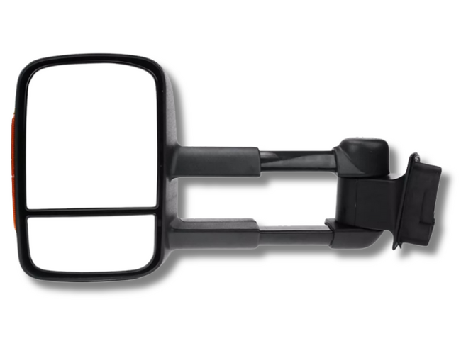 Left Side Extendable Mirror with Indicator for Land Rover Discovery 3 & 4 - Electric Mirror - Chrome-Spoilers and Bodykits Australia