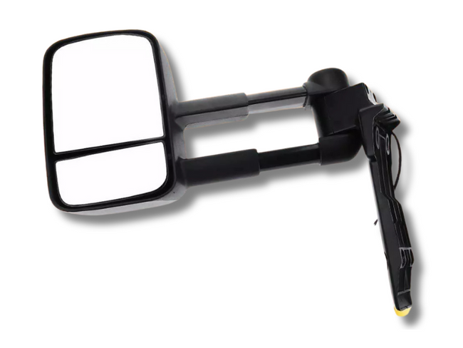 Left Side Extendable Towing Mirror with Indicator for 70 / 75 / 78 / 79 Series Toyota Landcruiser - Electric Mirror-Spoilers and Bodykits Australia