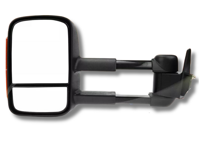 Left Side Extendable Towing Mirror with Indicator for 80 Series Toyota Landcruiser - Electric Mirror-Spoilers and Bodykits Australia