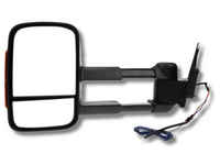 Left Side Extendable Towing Mirror with Indicator for ML / MN Mitsubishi Triton - Electric Mirror-Spoilers and Bodykits Australia