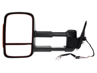 Left Side Extendable Towing Mirror with Indicator for MQ / MR Mitsubishi Triton - Electric Mirror (2015 - 2019)-Spoilers and Bodykits Australia