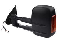 Left Side Extendable Towing Mirror with Indicator for MQ / MR Mitsubishi Triton - Electric Mirror (2015 - 2019)-Spoilers and Bodykits Australia
