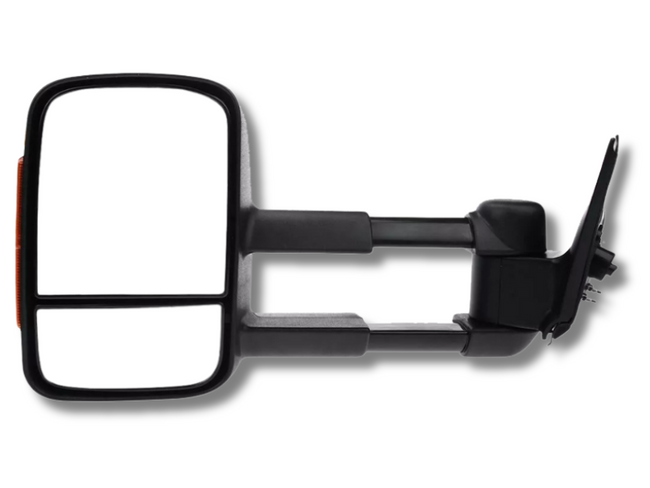 Left Side Extendable Towing Mirror with Indicator for MQ / MR Mitsubishi Triton - Electric Mirror (2015 - 2019)-Spoilers and Bodykits Australia