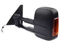 Left Side Extendable Towing Mirror with Indicator for Mitsubishi Pajero - Electric Mirror (2001 - 2019)-Spoilers and Bodykits Australia