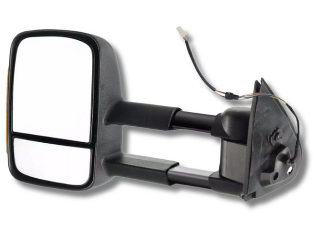 Left Side Extendable Towing Mirror with Indicator for Toyota Hilux (2015 - 2019)-Spoilers and Bodykits Australia