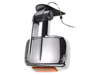 Left Side Extendable Towing Mirror with Indicator for Toyota Hilux - Chrome (2015 Onwards)-Spoilers and Bodykits Australia