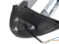Left Side Extendable Towing Mirror with Indicator for Toyota Hilux - Chrome - Pair (2005 - 2015)-Spoilers and Bodykits Australia