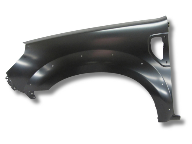 Left Side Guard with Flare Holes for PK Ford Ranger (04/2009 - 09/2011)-Spoilers and Bodykits Australia
