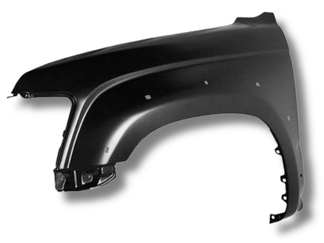 Left Side Guard with Flare Holes & without Indicator Hole for Toyota Hilux 4WD (09/1997 - 10/2001)-Spoilers and Bodykits Australia