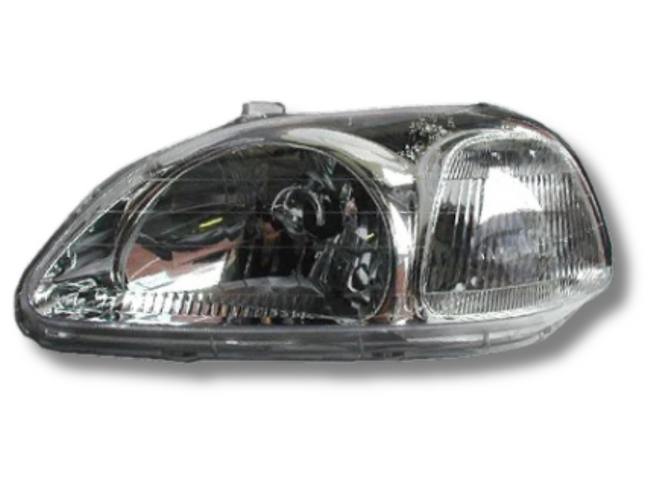 Left Side Halogen Head Light for Honda Civic EK Series 1 Sedan / Hatchback (1995 - 1998)-Spoilers and Bodykits Australia