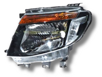 Left Side Head Light for PX1 Ford Ranger - Black (08/2011 - 06/2015)-Spoilers and Bodykits Australia