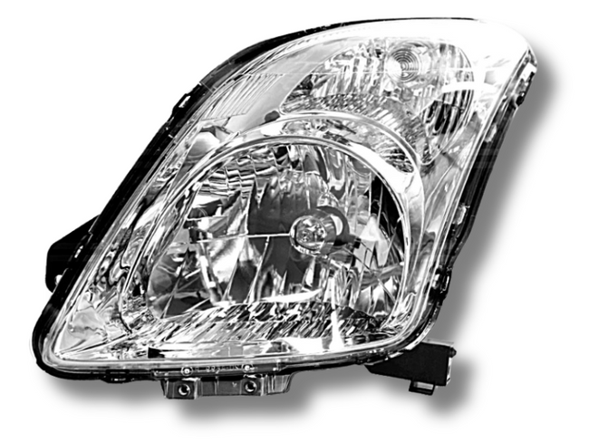 Left Side Head Light for Suzuki Swift EZ - Chrome (2005 - 12/2010)-Spoilers and Bodykits Australia
