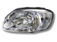 Left Side Head Light with Clear Indicator for Hyundai Accent LC (08/2003 - 04/2006)-Spoilers and Bodykits Australia
