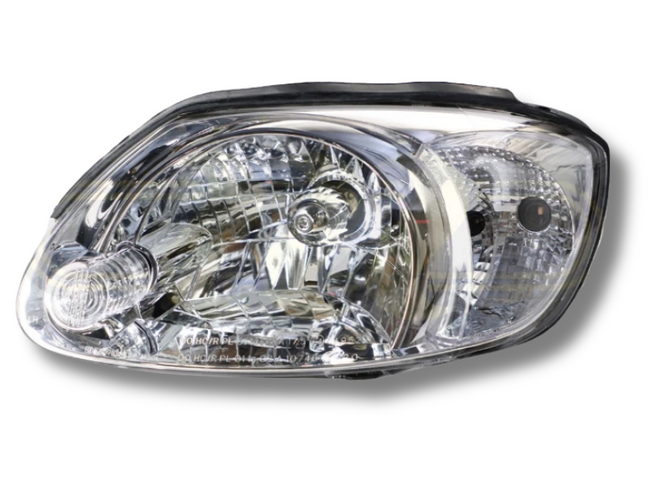 Left Side Head Light with Clear Indicator for Hyundai Accent LC (08/2003 - 04/2006)-Spoilers and Bodykits Australia