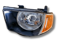 Left Side Head Light with Orange Indicator for ML / MN Mitsubishi Triton (09/2009 - 05/2015)-Spoilers and Bodykits Australia