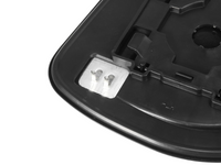 Left Side Heated Door Mirror Glass with Backing Plate for Mitsubishi Outlander (2007 - 2010)-Spoilers and Bodykits Australia
