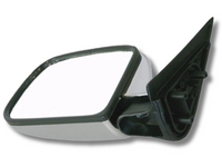 Left Side Manual Corner Mount Door Mirror for Toyota Hilux 2WD / 4WD - Chrome (1989 - 1997)-Spoilers and Bodykits Australia