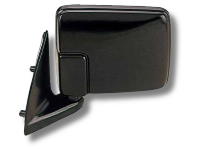 Left Side Manual Door Mirror for Mitsubishi L300 / Starwagon SF / SG / SH / SI / SJ - Black (1986 - 2004)-Spoilers and Bodykits Australia