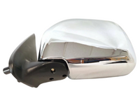 Left Side Manual Door Mirror for Toyota Hilux LN147 4WD - Chrome (1997 - 2005)-Spoilers and Bodykits Australia