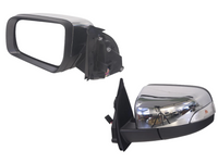 Left Side Non-Auto Folding Electric Door Mirror with Indicator for PX1 / PX2 / PX3 Ford Ranger - Chrome (09/2011 Onwards)-Spoilers and Bodykits Australia