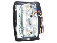 Left Side Tail Light with Black Rim for Nissan Datsun 1200 Ute (1978 - 1985)-Spoilers and Bodykits Australia