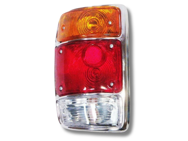 Left Side Tail Light with Chrome Rim for Nissan Datsun 1200 Ute (1978 - 1985)-Spoilers and Bodykits Australia
