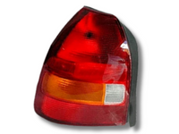 Left Side Tail Light with Orange Indicator for Honda Civic EK 3-Door Hatchback (1995 - 1998)-Spoilers and Bodykits Australia