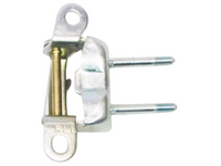 Left Upper Rear Door Hinge for Toyota Hilux RN85 / LN106 2WD (10/1988 - 09/1997)-Spoilers and Bodykits Australia