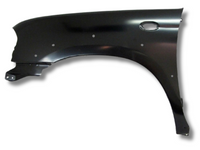 Left Side Guard with Flare Holes for D22 Nissan Navara Series 3 Ute 4WD (2001 - 2006)-Spoilers and Bodykits Australia