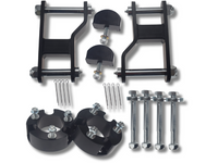 Lift Kit 2.5 Inch Lift Front Spacers & 2 Inch Lift Rear Greaseable Shackles for D40 Nissan Navara-Spoilers and Bodykits Australia