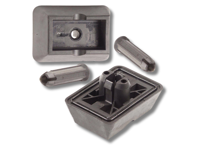 Lifting Jack Block Cover Pads x2 for BMW 3 Series / 6 Series / X3 / Z4 E46 / E83 / E85 / E89 / E52-Spoilers and Bodykits Australia