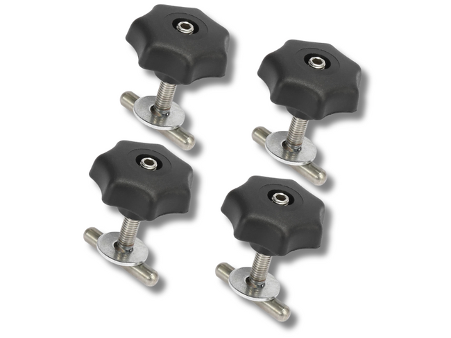Locking Rail Mounting Screws x4 for Volkswagen T5 / T6 Caravelle / Multivan - 50mm-Spoilers and Bodykits Australia
